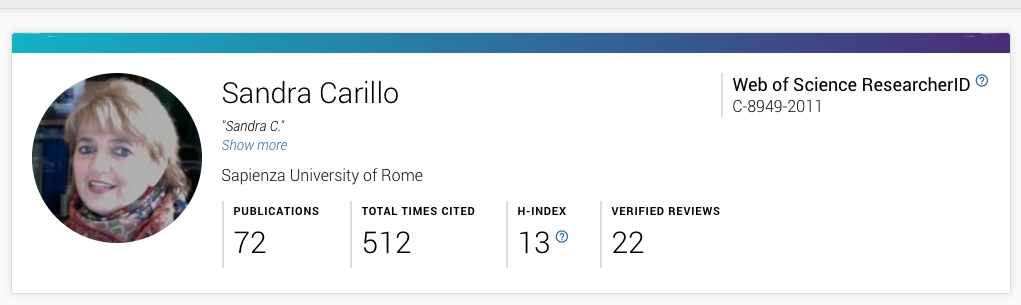 publication data web of
                                      Science