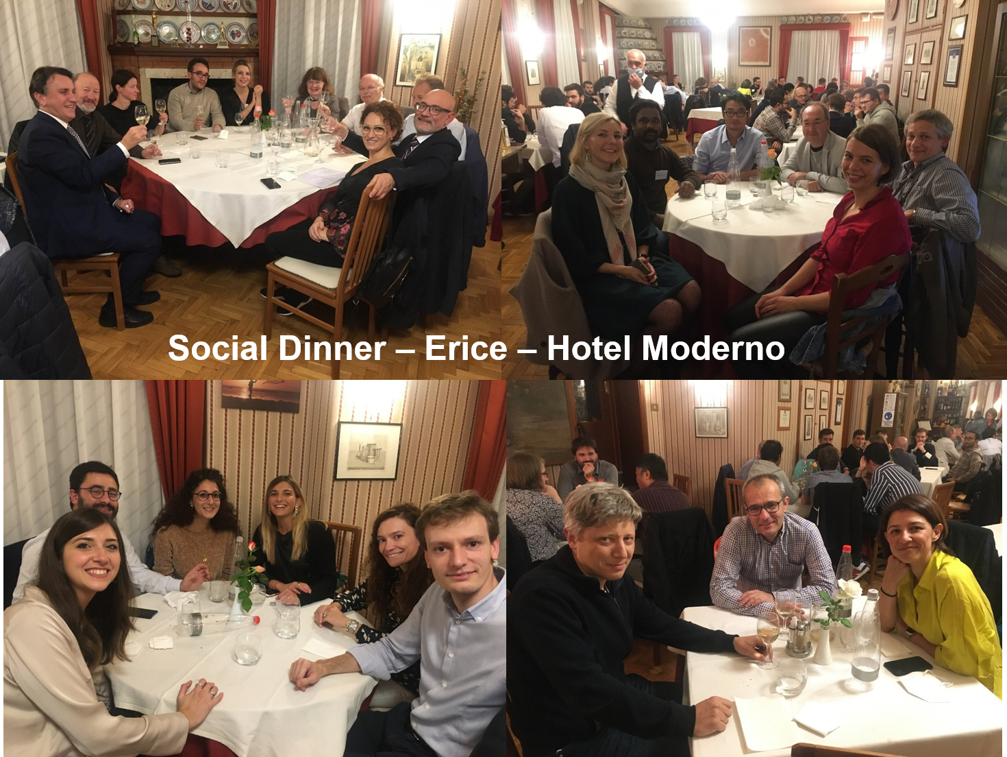 Social Dinner
            at Moderno Hotel